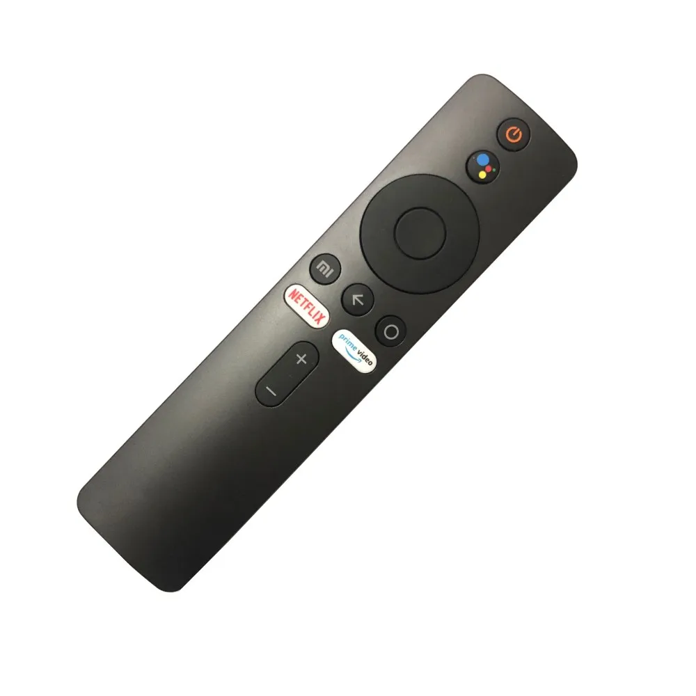 รีโมทควบคุมด้วยเสียงผ่านบลูทูธอัจฉริยะใหม่สำหรับกล่อง Mi 4K Xiaomi สมาร์ททีวี4X แอนดรอยด์ทีวีพร้อมตัวช่วยค้นหา