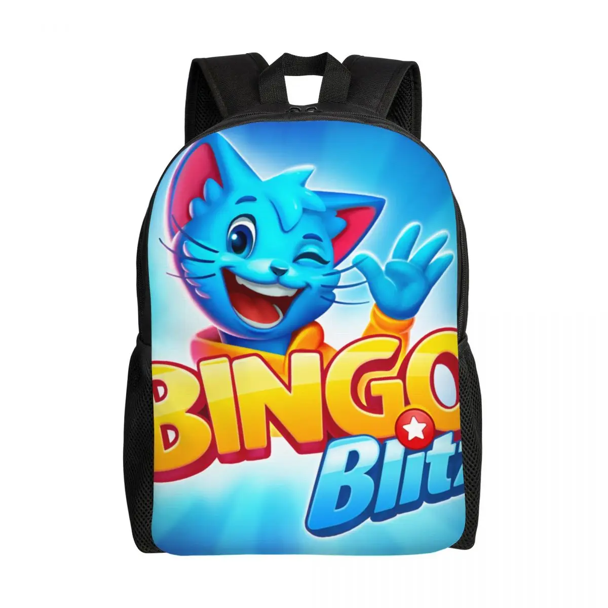 

Custom 3D Printing Bingoes Backpacks for Girls Boys College School Travel Bags Women Men Bookbag Fits 15 Inch Laptop