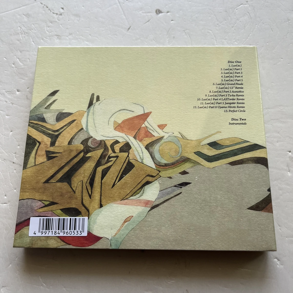 Jazz Nujabes Shing02 Music CD Luv(sic) Hexalogy Album Grand Finale 2pcs Music Record Cosplay Walkman Car Soundtracks Box Gifts