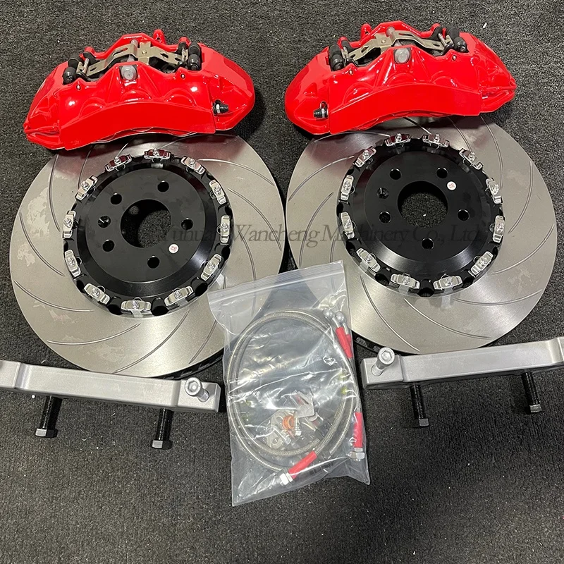 PSP Tuning Auto Brake Parts Sport Modified Racing Brake Caliper 6 Pot Big Front Brake Disc Kits Old C63 AMG6 6 Piston Aluminum