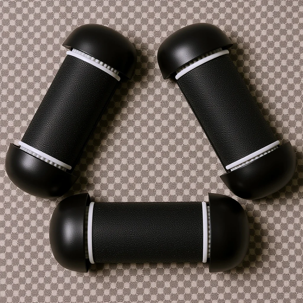 Tête de rouleau de rechange pour dissolvant de callosités électrique, broyeur de pieds, outil de pédicure noir grossier, têtes de recharge, lime à pied, 3 pièces