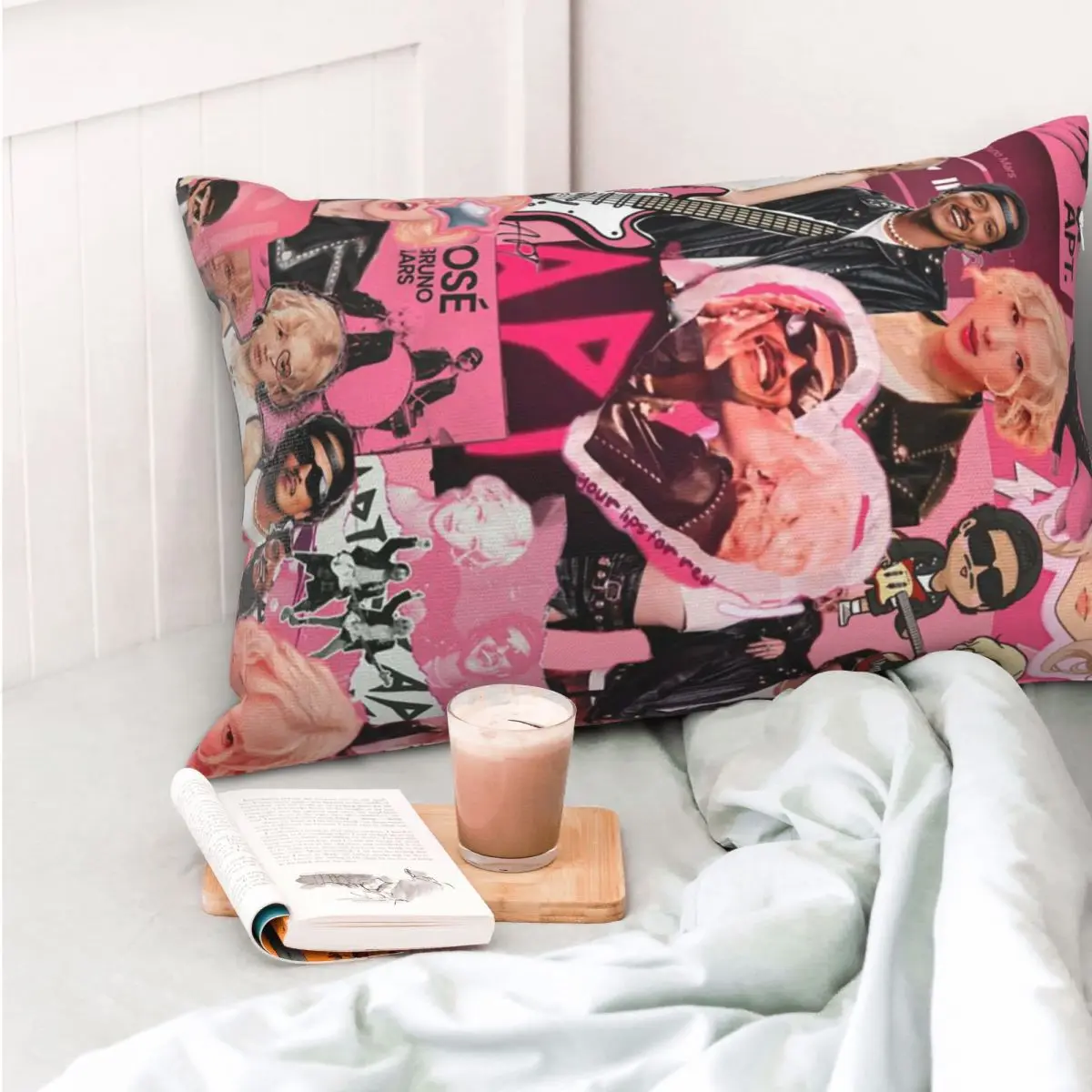 

APT ROSE Bruno Mars Rectangle Pillowcase Cushion Cover Decor Bedroom Bed Home Comfort Throw Pillow