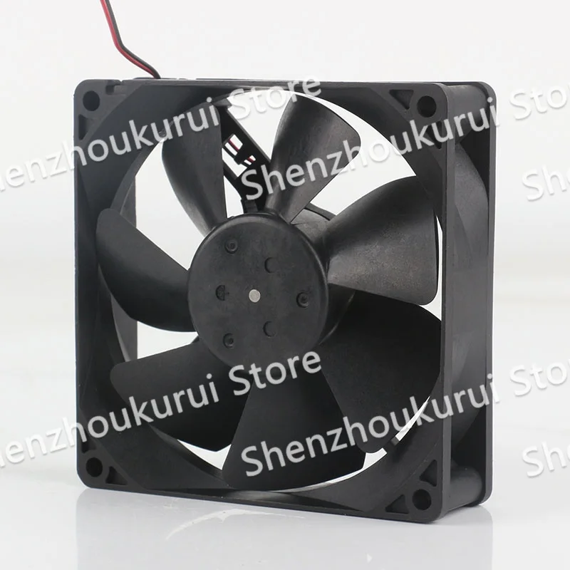 D09T-12PS2 0111 New Nidec 5V 24V 48V DC 12V 0.26A AC EC 9025 90X90X25MM 9CM Silent ball Power Supply case Two-wire Cooling fan