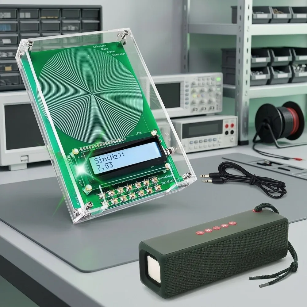 For Frequency Modulation Signal Generator for Schumann Waves 0.01Hz-100000Hz Pure Sine Output Power Input 5V 1A Operation