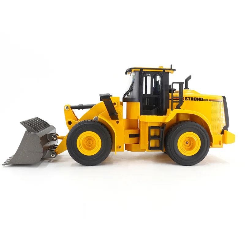 1:16 Scale Remote Control Engineering Vehicle Toy Multifunctional Loader 2.4G 11-Channel Kids Simulation Construction Truck