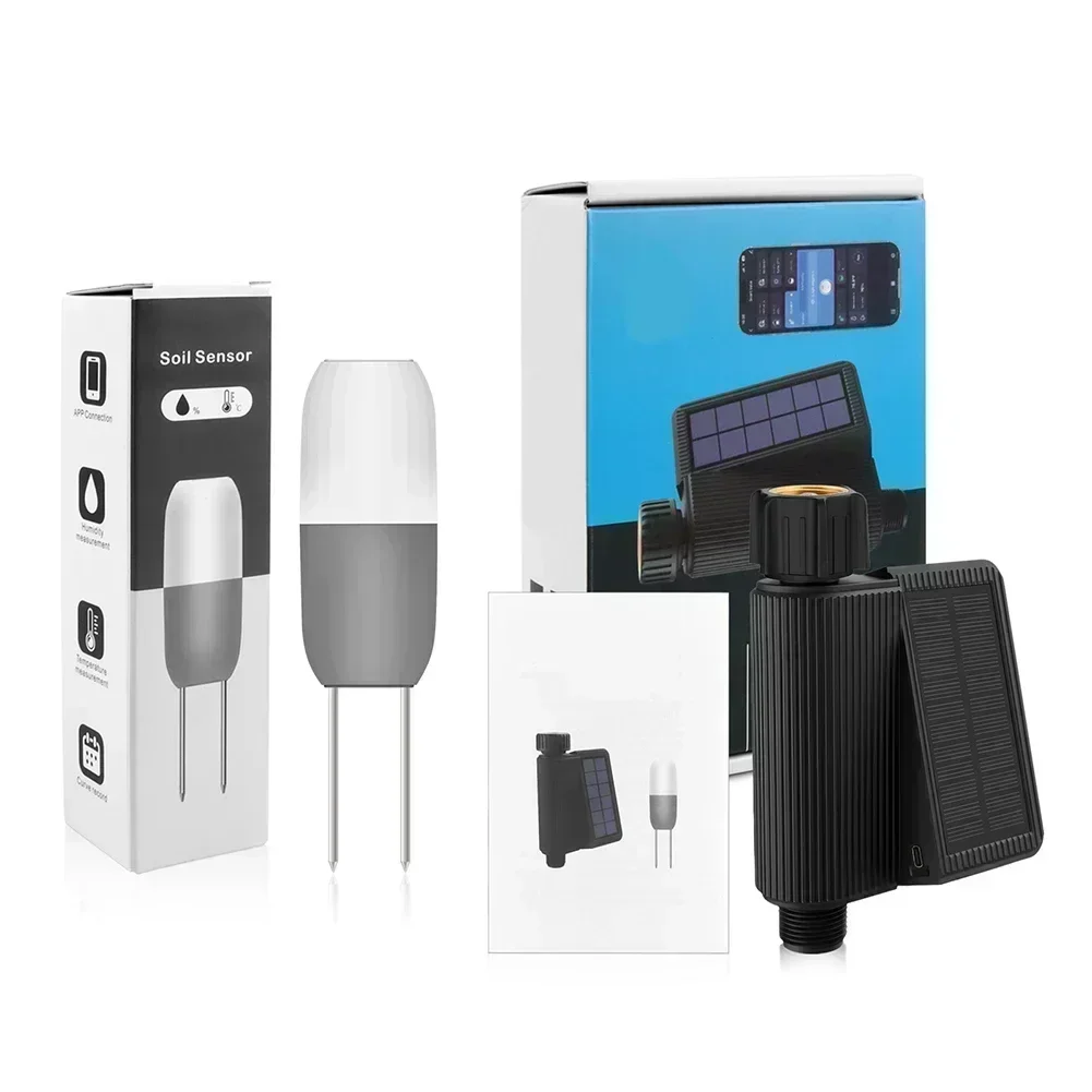 

For Tuya Watering Timer Solar Wifi Hose Faucet Timer No Hub Required For Electrical Tool Accessory In Stock