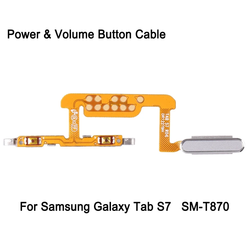 

For Samsung Galaxy Tab S7 SM-T870 Power Button & Volume Button Flex Cable Repair Replacement Part