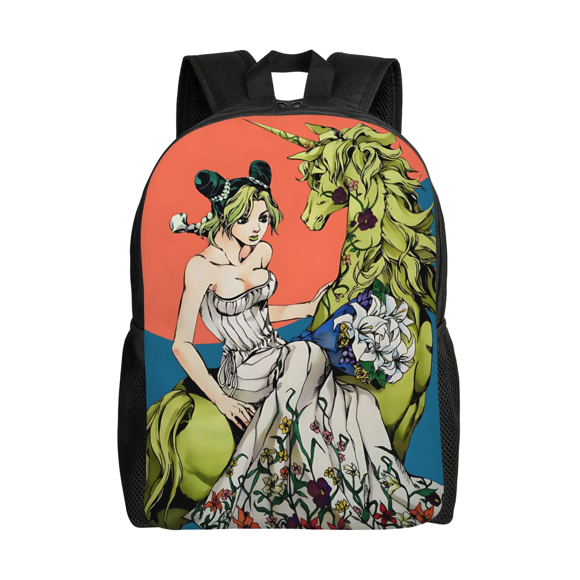 

ita bag JOJO Adventure ANIME Daypack mochila Solid Camping Sturdy Shoulder Rucksack