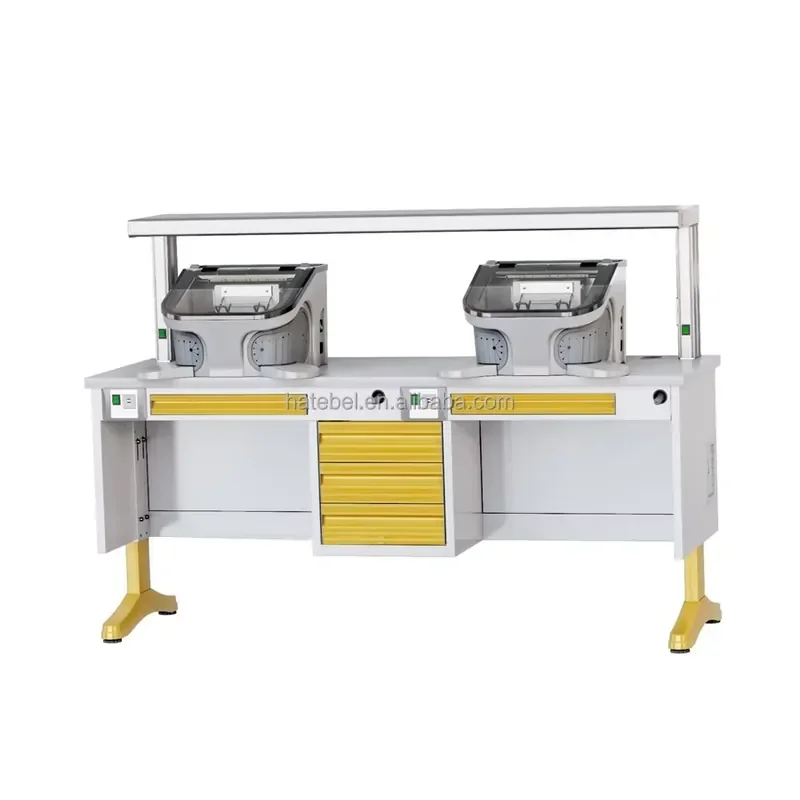 【2026】 Lab Furniture CE Certified Lab Bench Lab 2Worker Desk Technician Table
