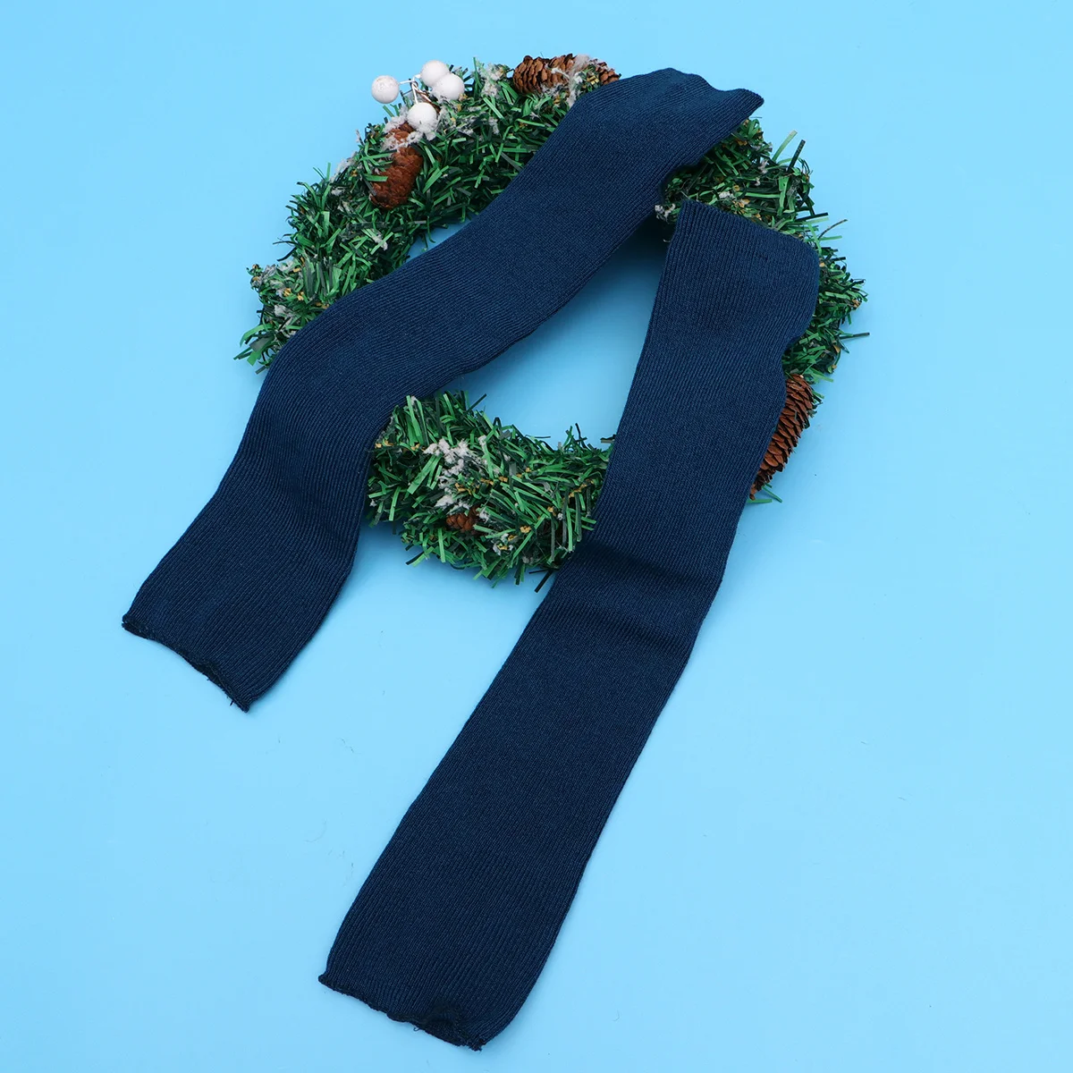 1 زوج الحياكة القطن الساعد الأكمام الشتاء الكفة لركوب الدراجات تشغيل الصيد البستنة القيادة القوارب كرة السلة الباردة