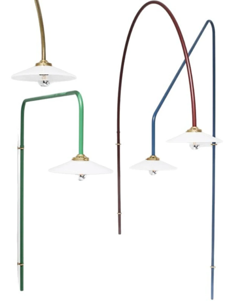 Nordic Creatief Ontwerp LED Wandlampen Kleurrijke Persoonlijkheid Kroonluchter Licht Thuis Kamer Decoratie Woonkamer Eetkamer Hanglamp - afbeelding 2