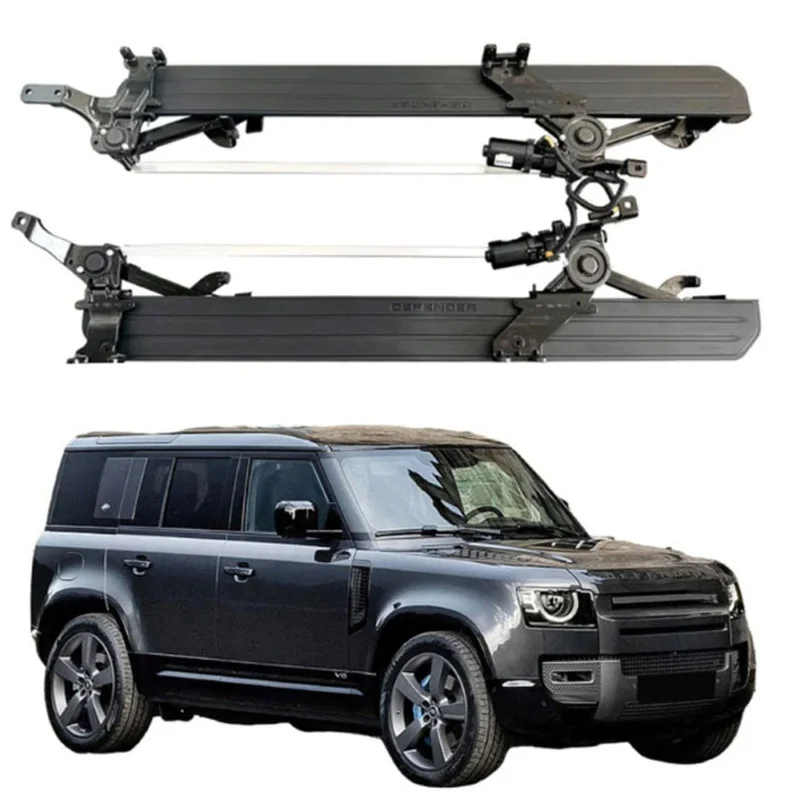 Car Accessories 4x4 Electric Power Side Step Running Board For 2020+ Defender 110 130 L663 Exterior Accessories