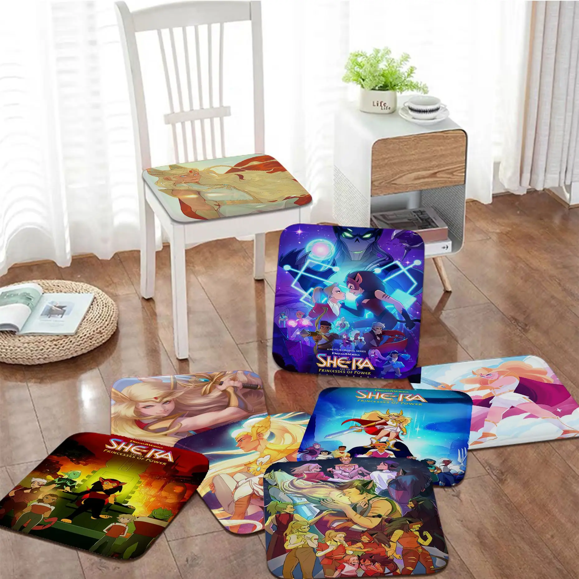 

She Ra And The Princesses Of Power Four Seasons Chair Mat Soft Pad Seat Cushion For Dining Patio Home Garden Sofa Decor Tatami