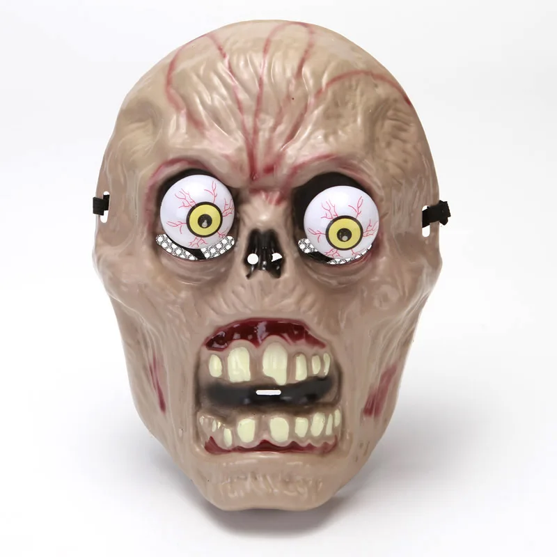 Horror Clown Mask Vampire Plastic PVC Prop Halloween Cosplay Theme Carnival Adult / Child Masks