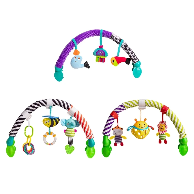 

Звуковая бумажная игрушка-слон для коляски с зажимом для детской коляски из мягкой ткани для детской кроватки 15UB