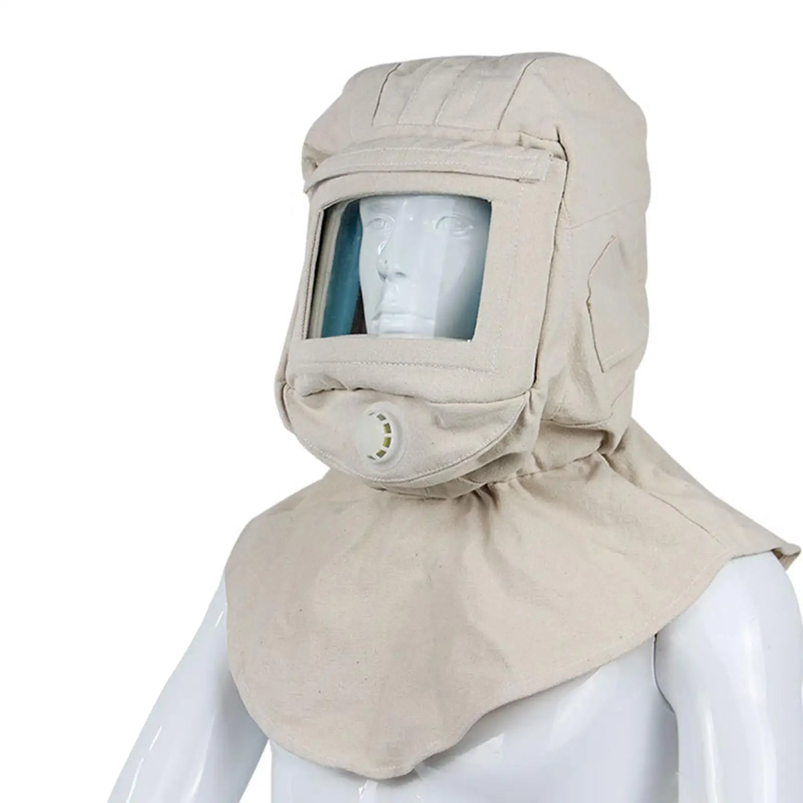 غطاء محرك السفع الرملي لوازم قماش الغبار الأبيض mple Ung شال كاب