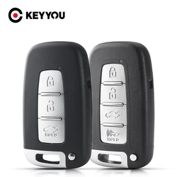 KEYYOU For Kia K2 K5 For Hyundai Genesis Accent I30 IX35 I45 Tucson Solaris Sonata Santa Fe Elantra Equus Veloster Car Key Case