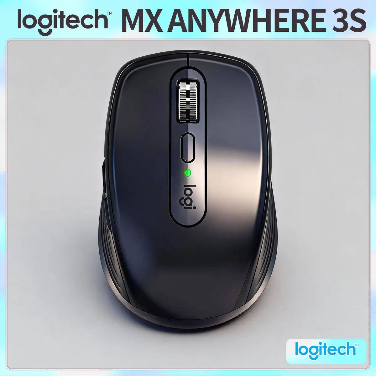 

Logitech MX Anywhere 3S Wireless Mouse for HP EliteBook Business Use Multi-Device Sync