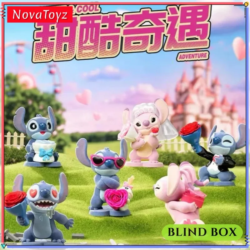 

Подлинная новая мультяшная стежка, милая крутая серия приключений, слепая коробка, модная игровая игрушка, милая кукла, модель ручной работы, настольное украшение, подарок