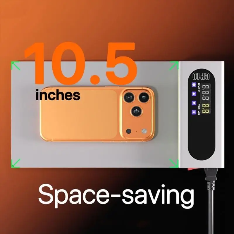 

Профессиональная грелка для снятия экрана телефона и планшета с регулируемым контролем температуры, разделитель ЖК-экрана D2RC