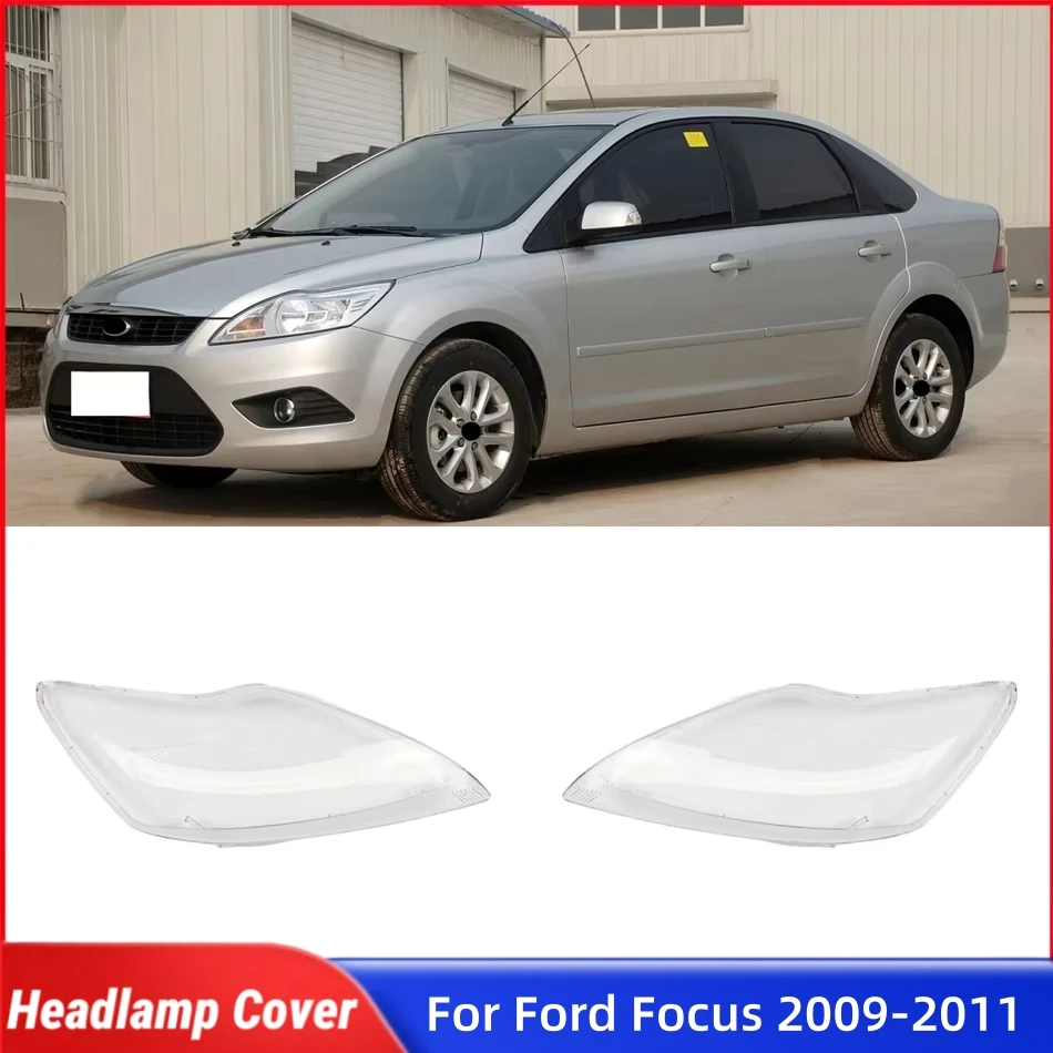 

For Ford Focus 2009 2010 2011 Vehicle Accessories Front Headlight Shell Glass replacement