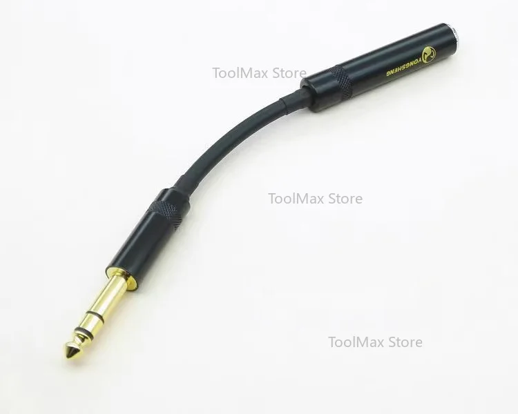 6.5mm macho para fêmea áudio 56ohm/75ohm/110ohm/150ohm/210ohm/309ohm adaptador de impedância plug para reprodutor de alta fidelidade/fone de ouvido/amp