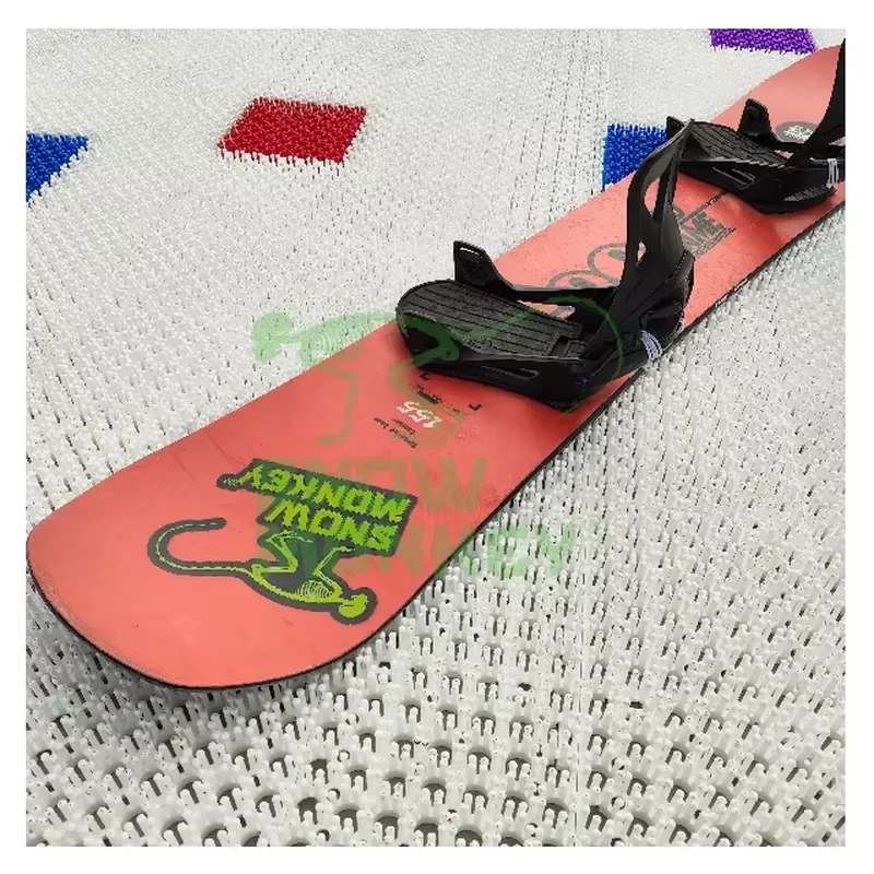 Modular Needle Shaped Mushroom Mat For Outdoor Cross Country Dry Ski Slope Training Surface Durable Artificial Snow Grass Pad