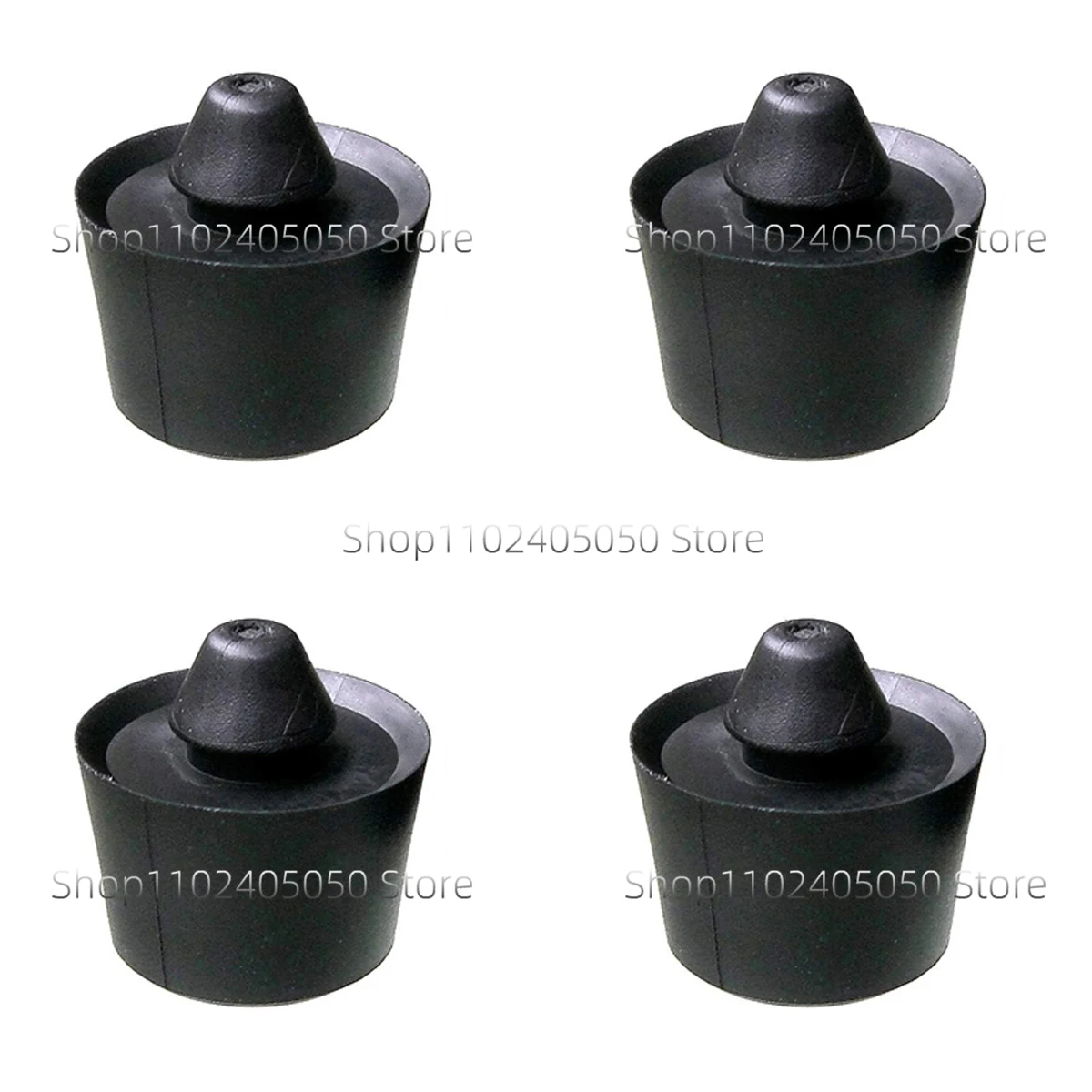 Car Interior Door Anti-Collision Cushion Shockproof Rubber Buffering Stopper Block for VW Sharan GOLF MK5 MK6 GTI POLO Scirocco