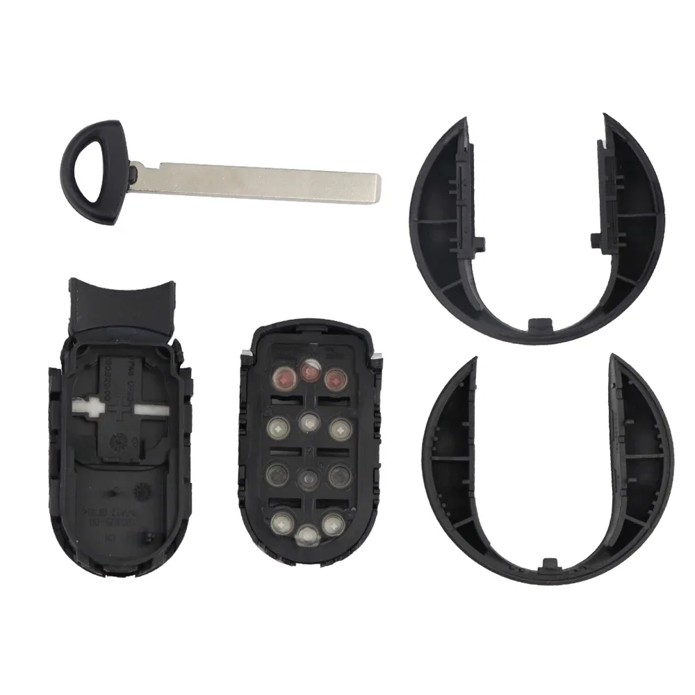 3/4 أزرار لسيارات BMW ميني كوبر F54 F55 F56 F57 F60 2015 2016 2017 2018 مفتاح السيارة عن بعد قذيفة لا شعار تقطيعه شفرة