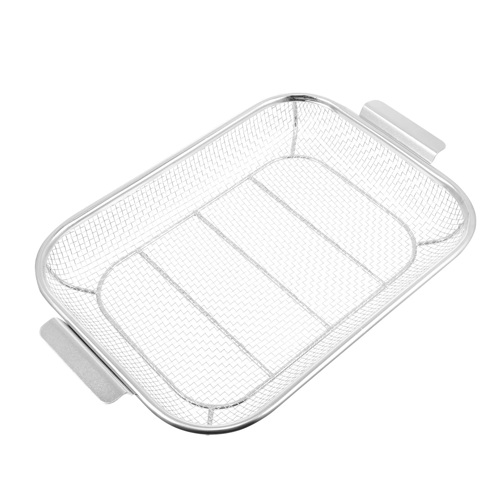 

1pc Stainless Steel Drain Basket Household Vegetable Washing Fruit Drainer Basket Food Washing Tool Kitchen Drying Container