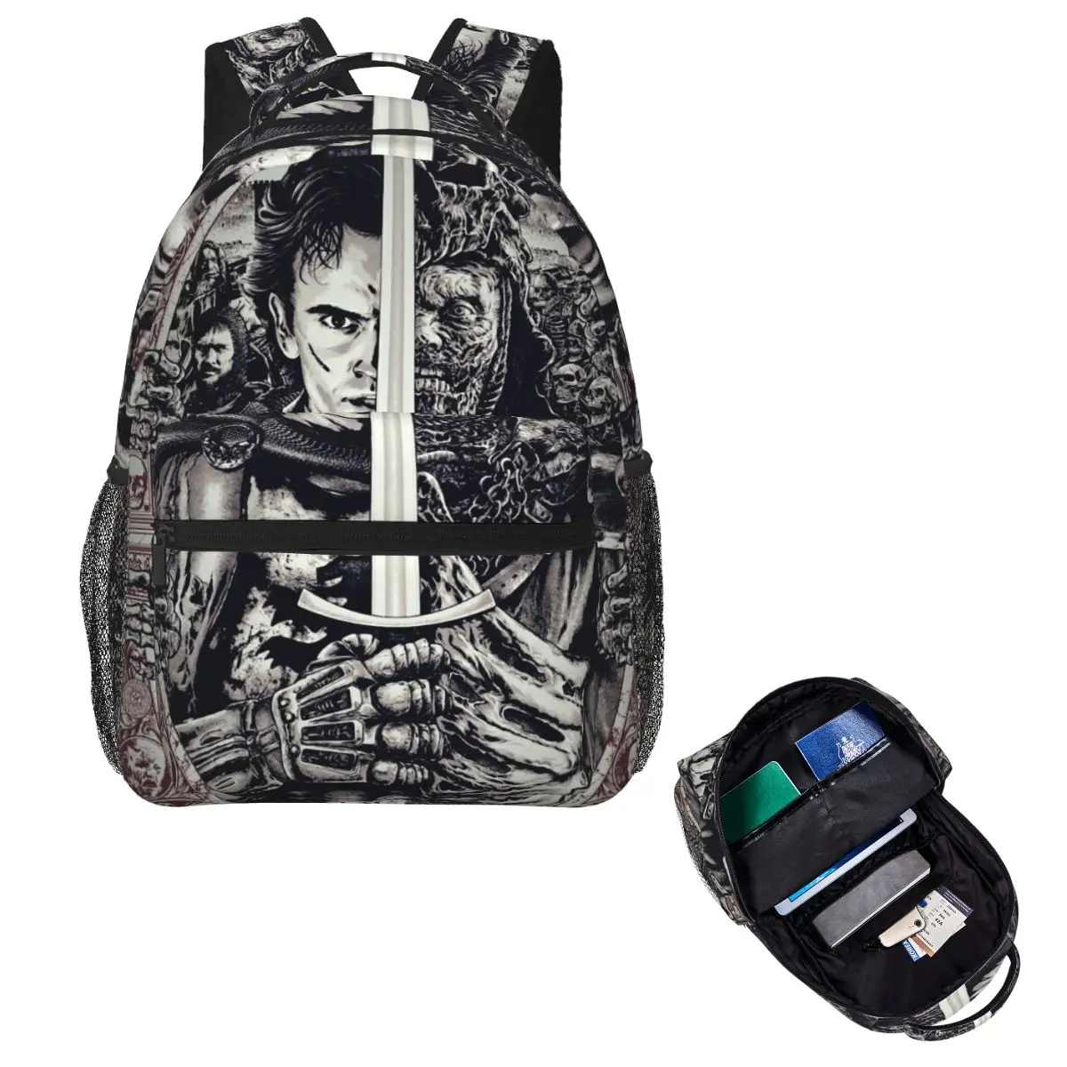 Army Of Darkness Bruce Campbell Evil Dead Sam Raimi Cult Student Backpack School Bag Daypack for Men Women Bookbag Shoulder Bags