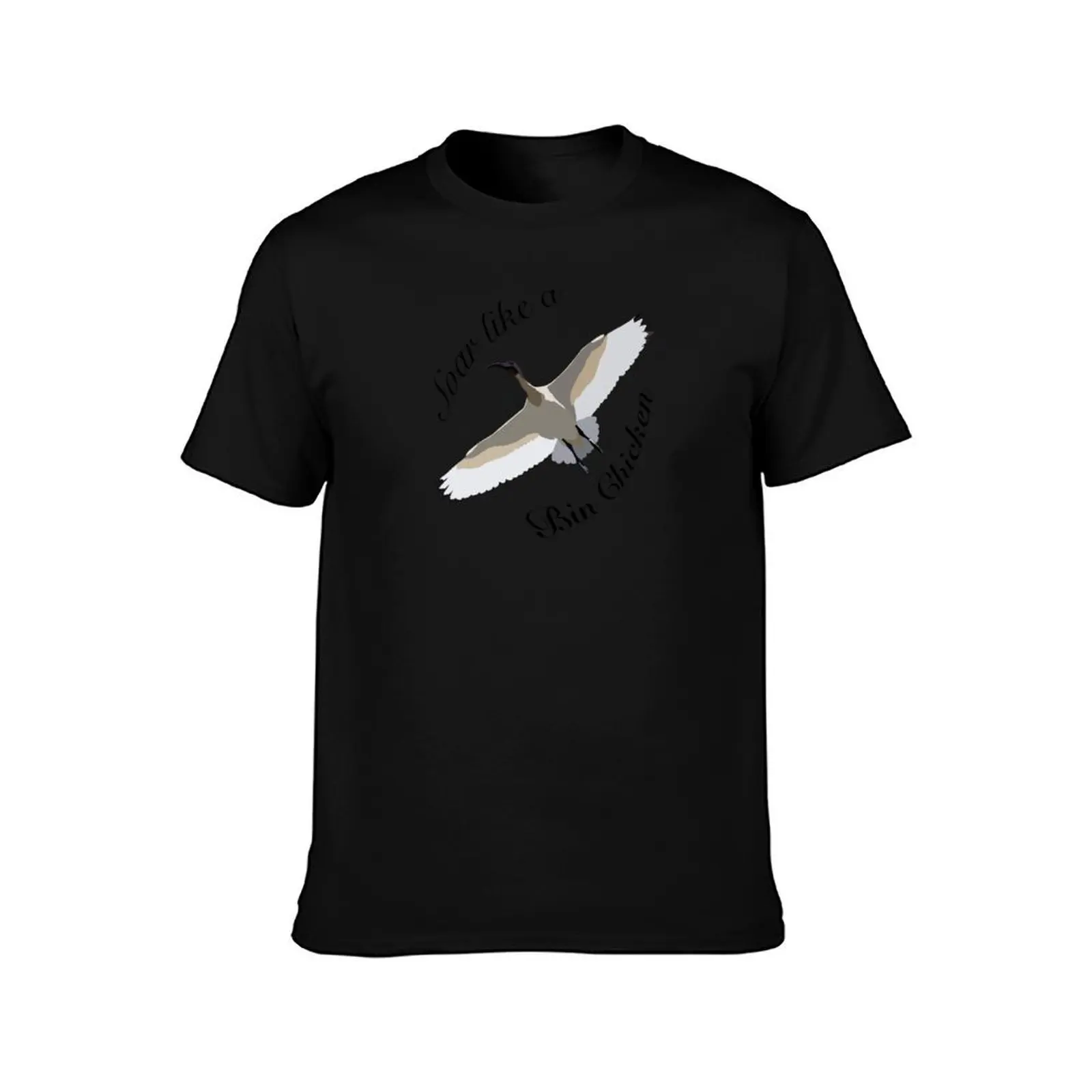 Soar like a Bin Chicken Ibis T-Shirt Sports Casual Breathable Tee Shirt T-Shirt