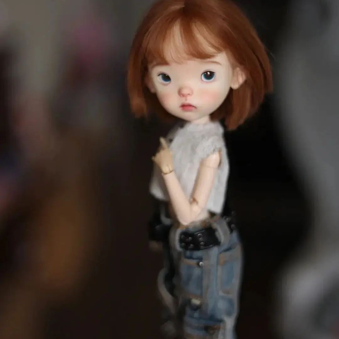 

BJD doll 1/6-dianmei large head series doll resin material DIY makeup doll model toy Multiple combinations can Free transport