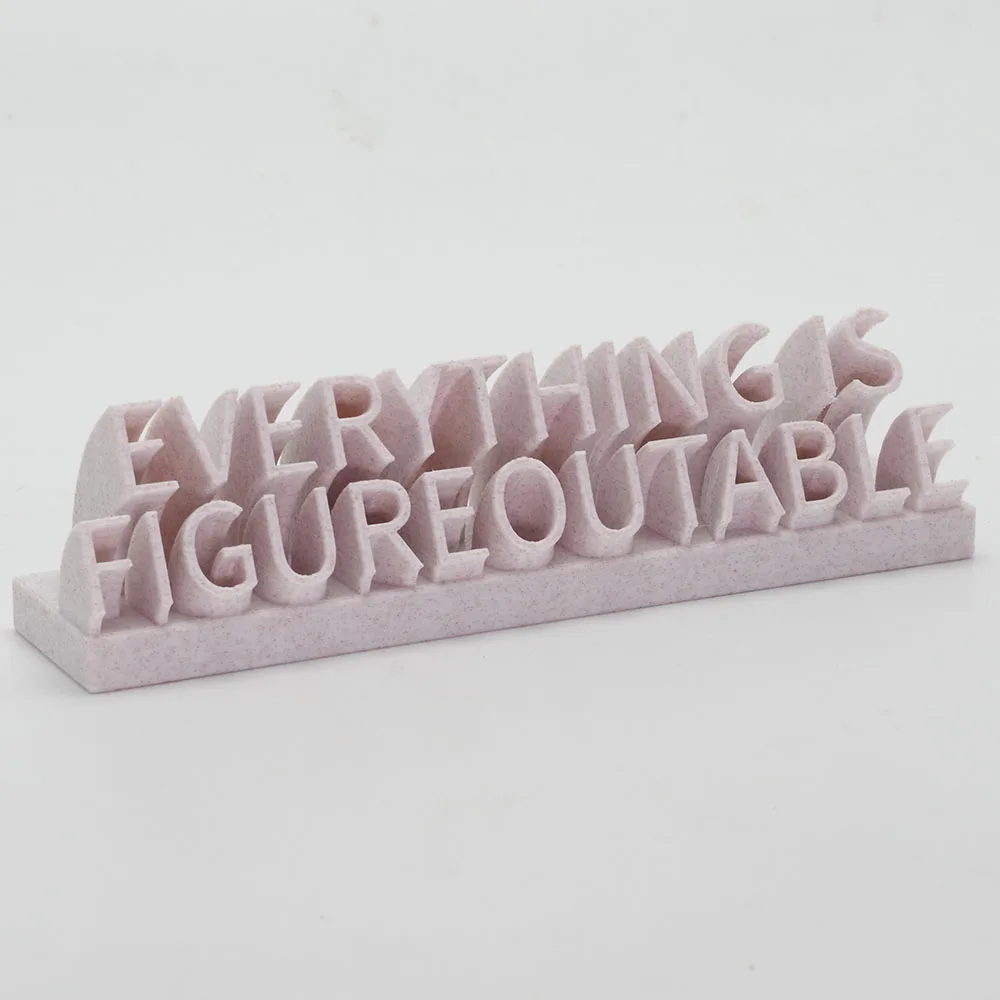 

EVERYTHING IS FIGUREOUTABLE Funny Desk Home Office Decor Crafts Ornaments Gifts