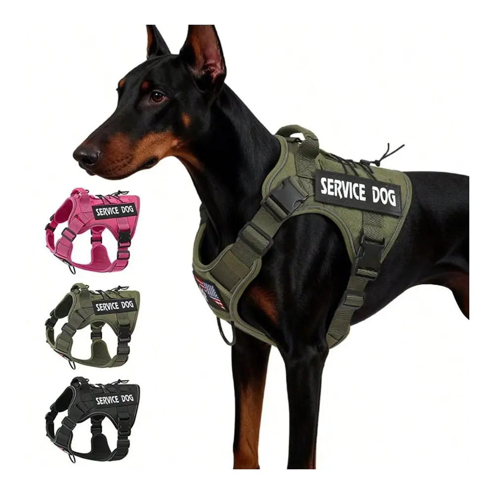 

Dog Harness For Large Dogs, Adjustable Reflective Training Vest, Breathable Washable, Suitable For German Shepherd, Malamute An