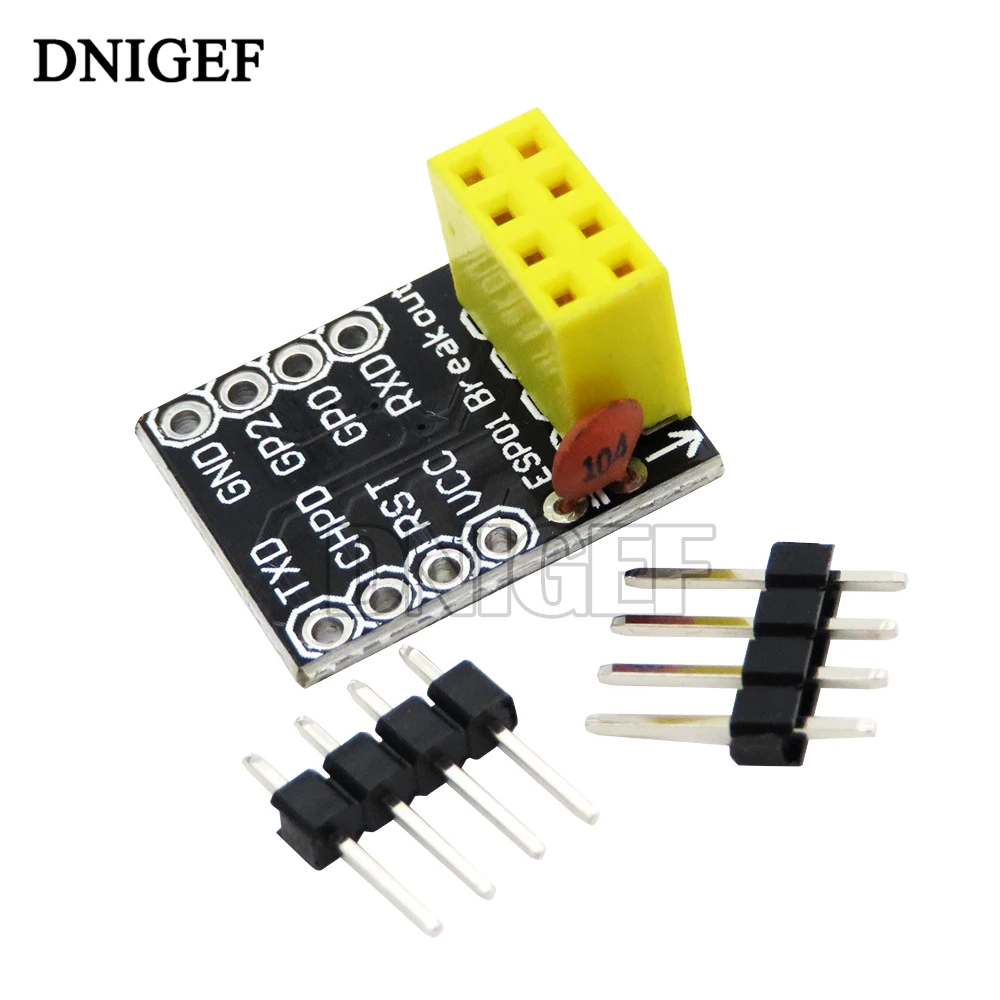 ESP-01S Adapter board Remote Serielle Port WIFI Sensor Transceiver Wireless-Board ESP01S Breakout PCB Adapter