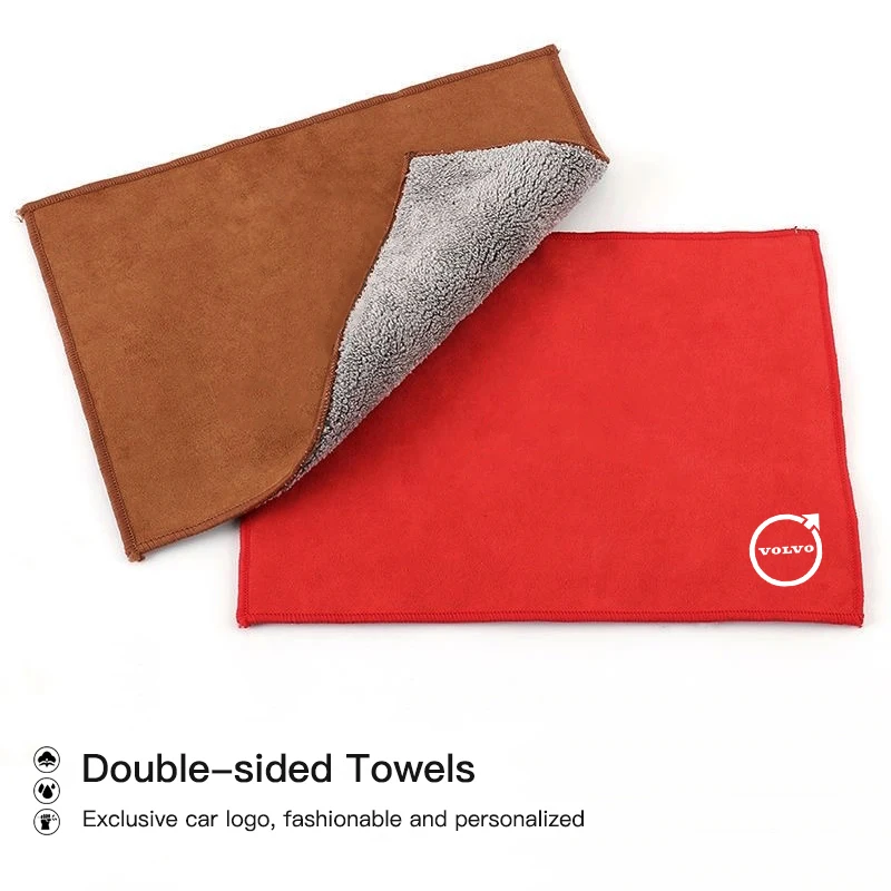 جديد فولفو ستوكات تنظيف الملابس منشفة غسل سيارة الخرق أدوات ل XC90 V90 V60 XC60 V40 EC40 EX40 S80 S60 S90 C40 XC40 V70 XC70 #3