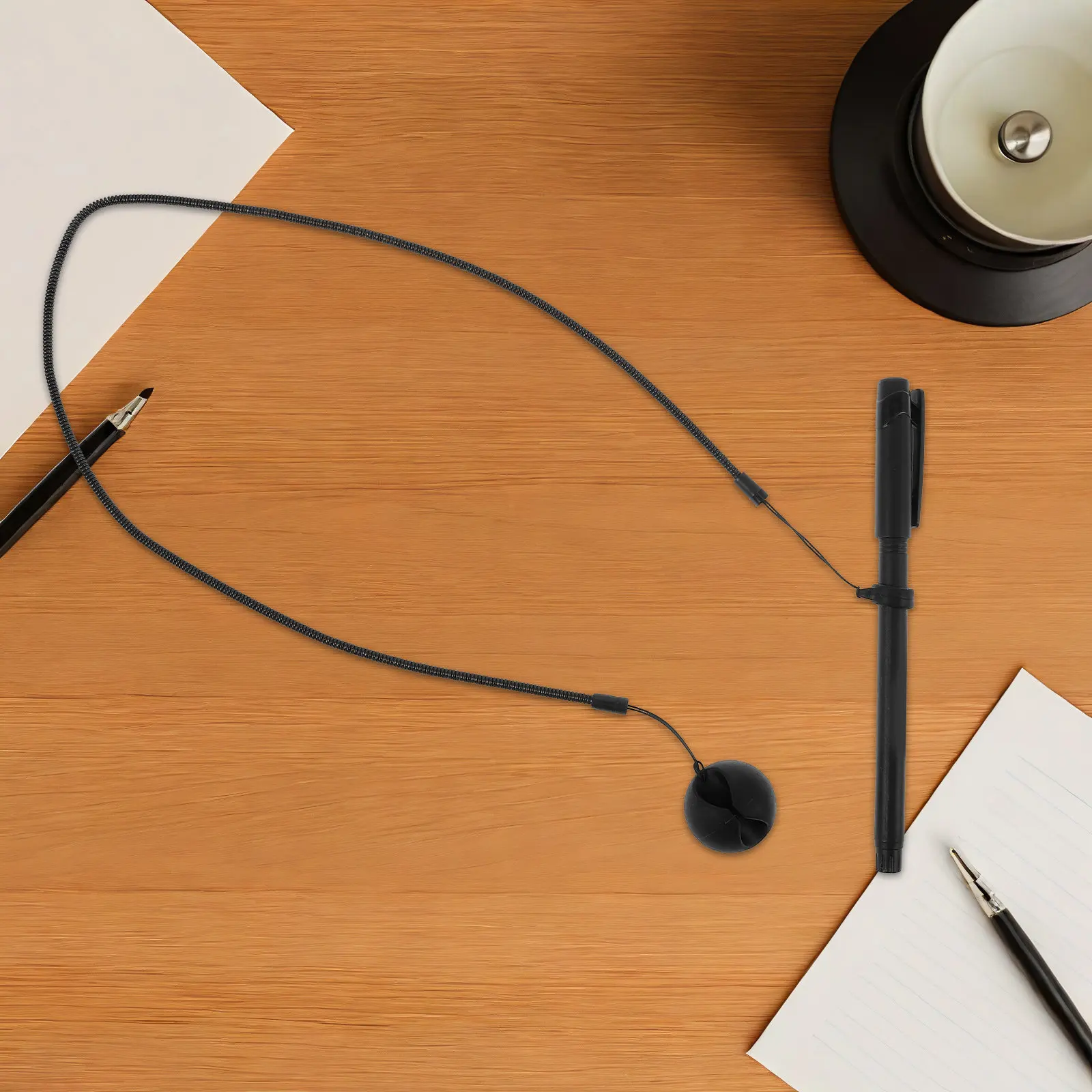 

Набор из 6 эластичных держателей для стилусов с защитой от потери, пружинным выдвижным ремешком и силиконовым основанием для планшетов, клипбордов, офиса, банков