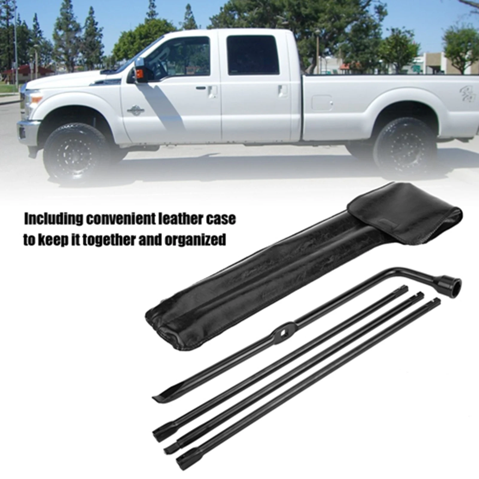 

Комплект ключей для гаек и гаек для запасного колеса, утюг для Ford F250 350 450 550 2008-2016, автомобильные инструменты