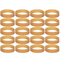 Ski Brake Retainer Bands 20X Elastic Ski Straps Rubber Ski Tuning Kit Outdoor Sports Snowboard Binding Straps For Improved Safet