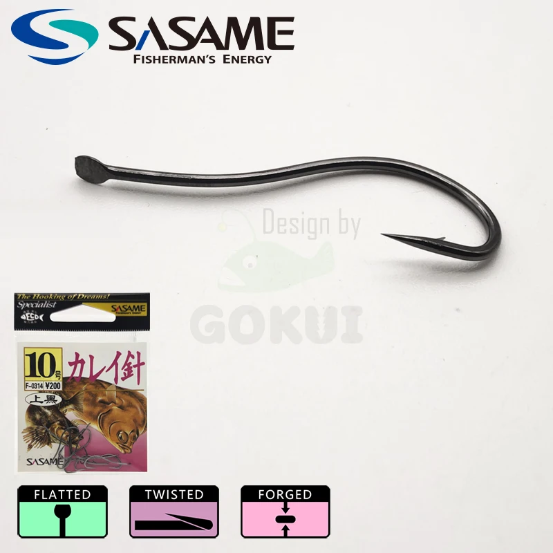 SASAME Live Bait Fishing Hook KAREI Barb Fishhook Long Shank High Carbon Steel Fly Fishing Accessories Fishing Goods Fish Tackle