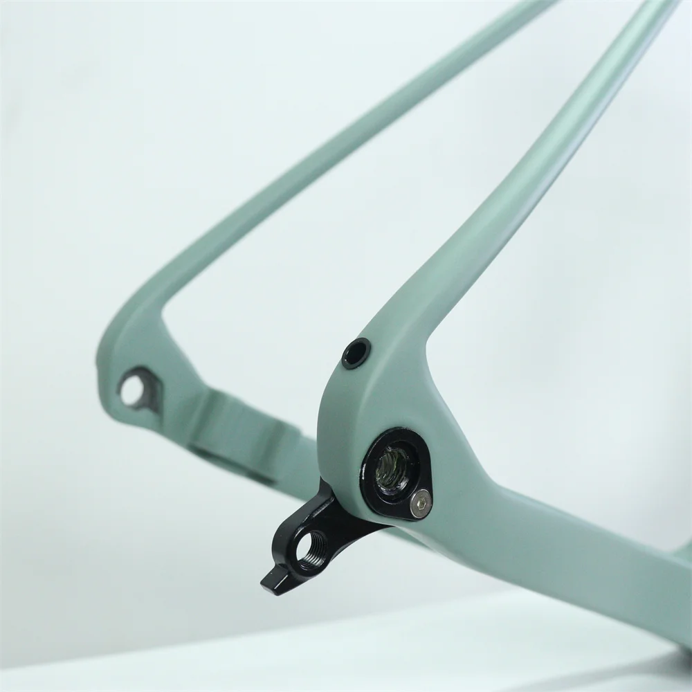 Super Light Bike Toray T800 Carbon Bicycle Frame 700*42C Or 650B*47mm Max Tire Gravel Frameset Bike Frame