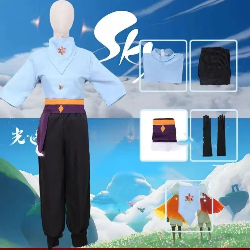 Monenjoy Sky Children of the Light Cosplay Temporada del ritmo Conjuntos de disfraces de ropa de edición limitada