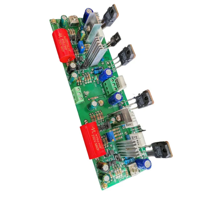 

Мощный полевой транзистор для энтузиастов Toshiba K2967, плата дискретного усилителя мощности [двухканальная готовая плата]