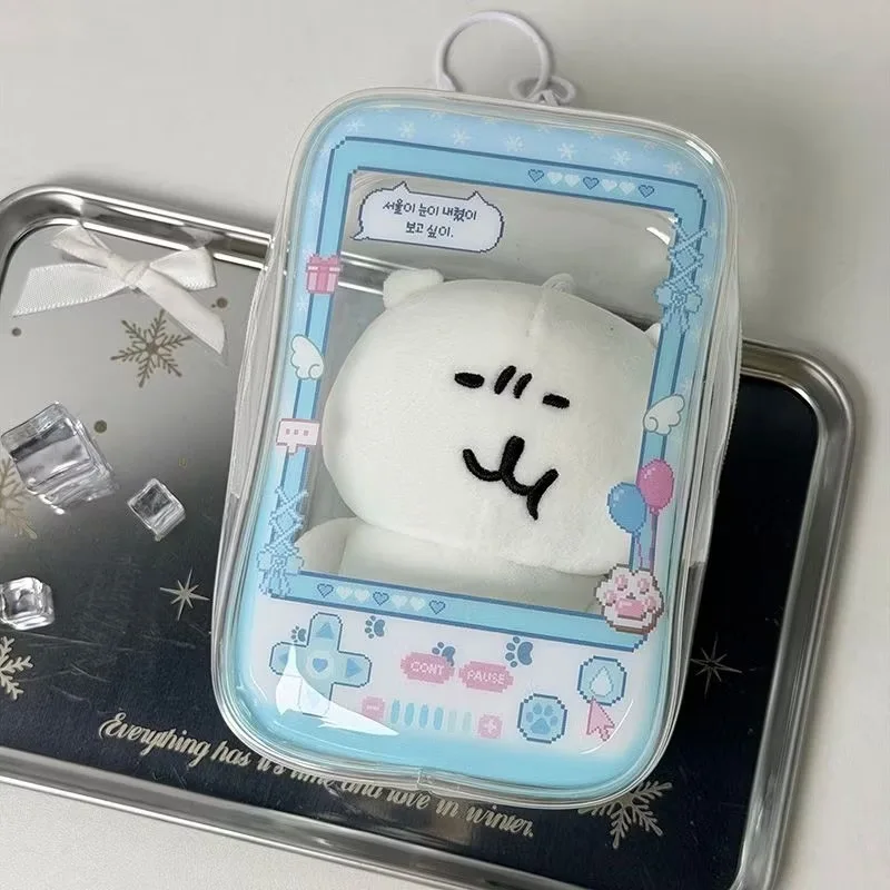 Neues Kreatives Spaßiges Gefängnis-Design Itabag Transparente Tasche für 13cm Puppen Tragbare Klare Schlüsselanhänger-Geschenkbox Sammlerstück-Aufbewahrungstasche – Detail 19
