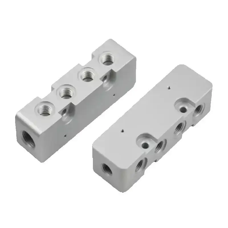 High Precision CNC Lathe Machining Aluminum Square Tube Accessories Customization