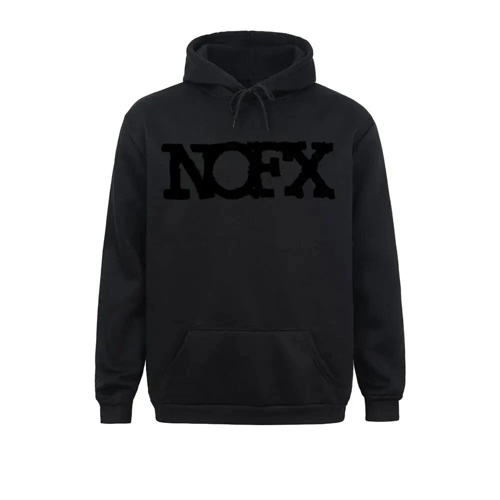 Nofx Rock Band Men\'s Hoodie Men\'s and Women\'s Fashion Simple Long sleeved Pullover Street Trend Harajuku Y2k Large Sweatshirt