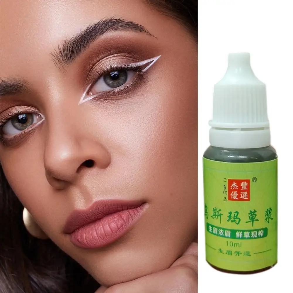 Usma grass Eyebrow Growth Serum Thick Eelash Nutrition Follicles Liquid Extension Lengthening Hairline Intensive Nourishing Y7O4