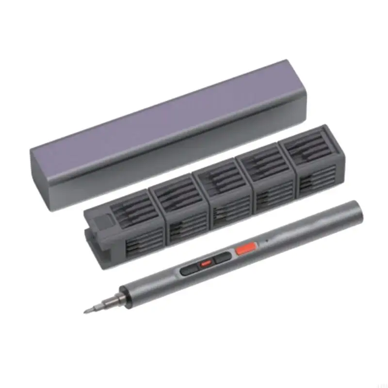 

Precisions Torque Adjustable Screwdriver with Multiple Bit Rechargeable Electric Cordless LED Light Screwdriver Tool 448A