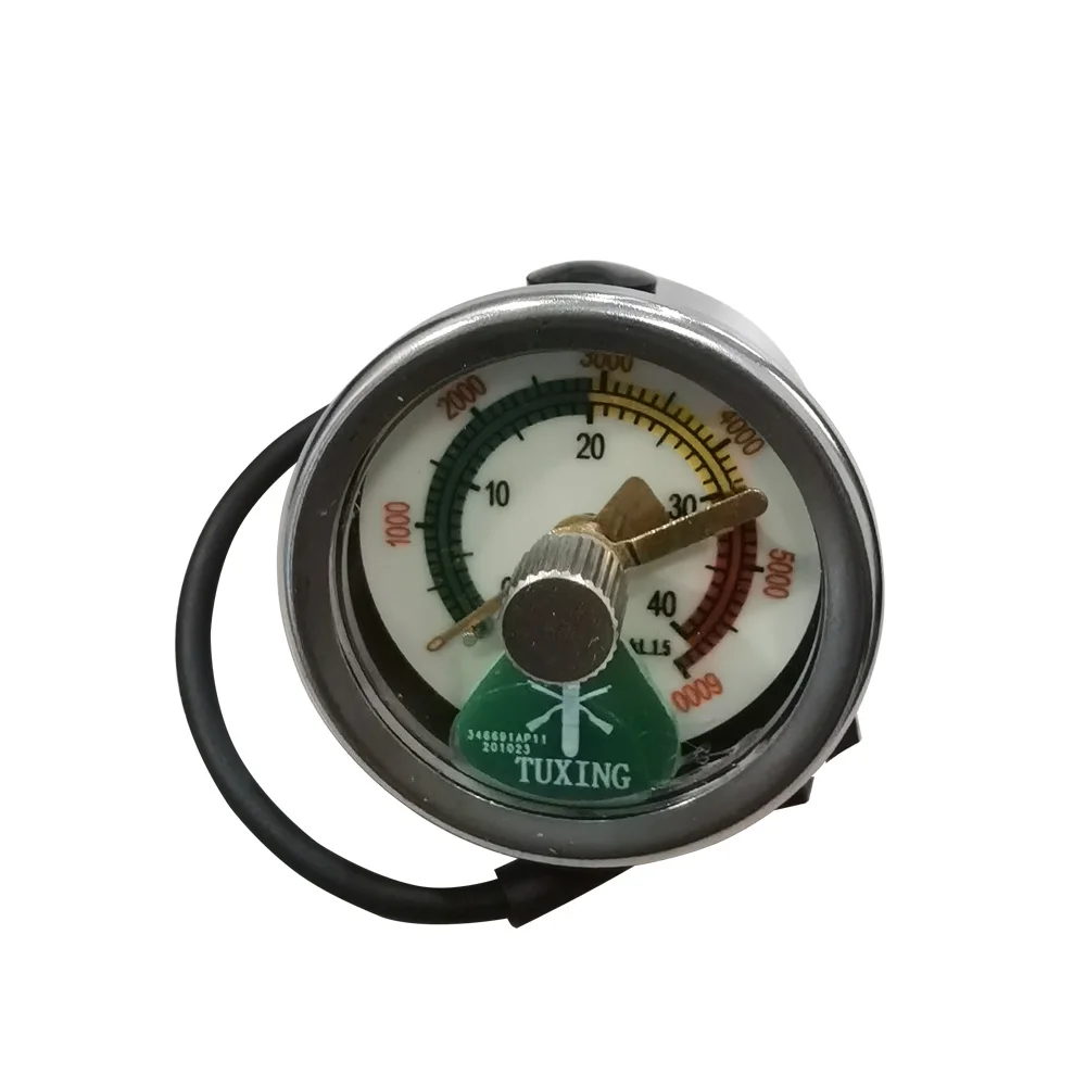 300Bar 4500Psi  Compressor PCP Air Compressor  High Pressure Pump  Auto Stop Compressor Pressure Gauge M10*1